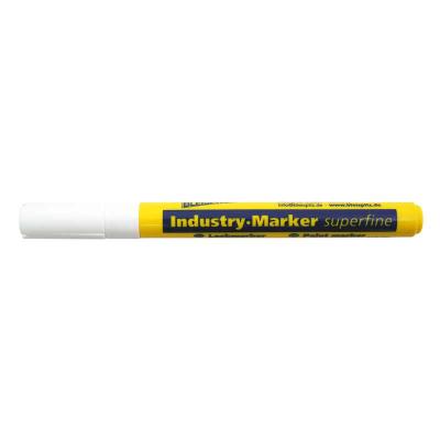 Industri marker 0,8 mm HVID rund spids (model 0877)